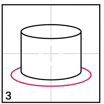 How to Draw a Cake: Easy Step-by-Step Drawing Tutorial for Kids 4 How to Draw a Cake Step 3