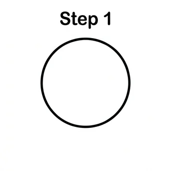 How to Draw an Elephant: Easy Step-by-Step Drawing Tutorial for Kids 2 How to Draw an Elephant Step 1