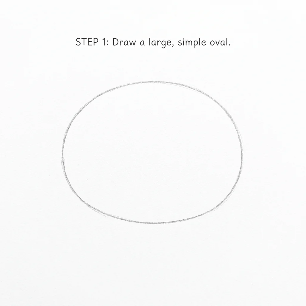 How to Draw Hello Kitty: Easy Step-by-Step Drawing Tutorial for Kids 2 How to Draw Hello Kitty Step 1