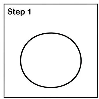 How to Draw a Penguin: Easy Step-by-Step Drawing Tutorial for Kids 2 How to Draw a Penguin Step 1
