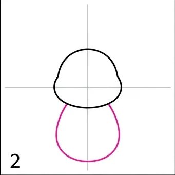 How to Draw a Rabbit: Easy Step-by-Step Drawing Tutorial for Kids 3 How to Draw a Rabbit Step 2