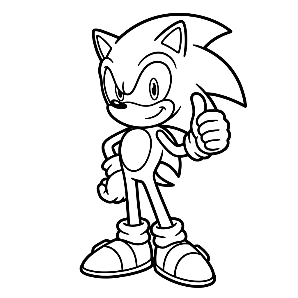 How to Draw Sonic: Easy Step-by-Step Drawing Tutorial for Kids 11 Free Sonic the Hedgehog Coloring Page for Kids