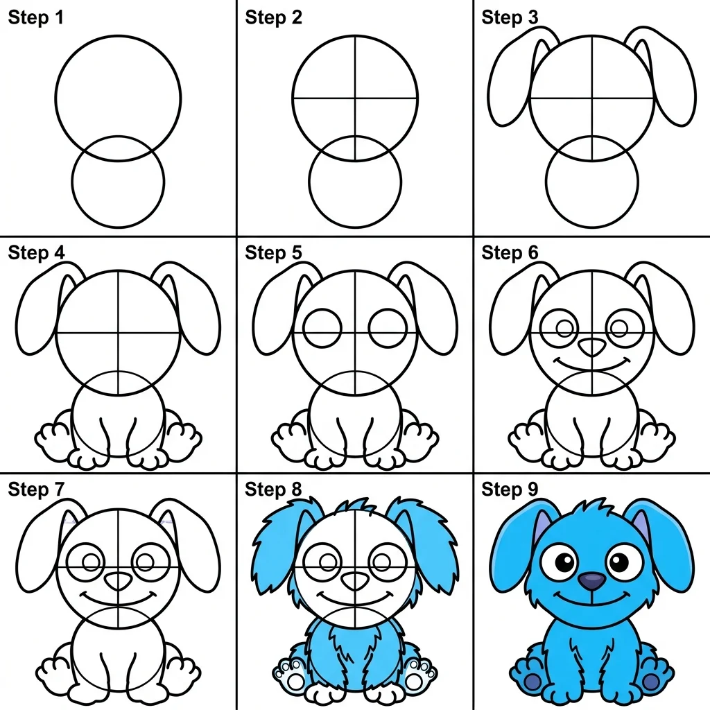 How to Draw Stitch: Easy Step-by-Step Drawing Tutorial for Kids 1 How to Draw Stitch