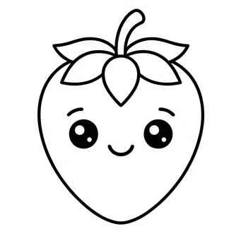How to Draw a Strawberry: Easy Step-by-Step Drawing Tutorial for Kids 6 How to Draw a Strawberry Step 5