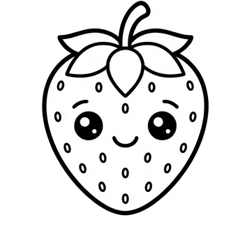 How to Draw a Strawberry: Easy Step-by-Step Drawing Tutorial for Kids 8 How to Draw a Strawberry Step 7