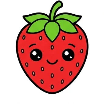 How to Draw a Strawberry: Easy Step-by-Step Drawing Tutorial for Kids 9 How to Draw a Strawberry Step 8