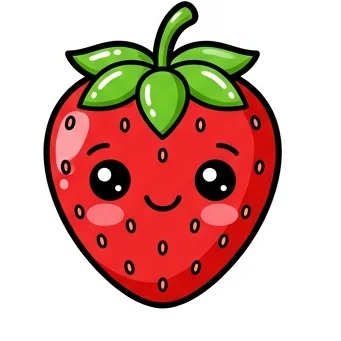 How to Draw a Strawberry: Easy Step-by-Step Drawing Tutorial for Kids 10 How to Draw a Strawberry Step 9