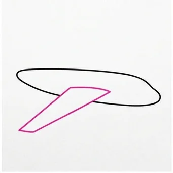 How to Draw an Aeroplane: Easy Step-by-Step Drawing Tutorial for Kids 3 How to Draw an Aeroplane Step 2