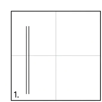 How to Draw an American Flag: Easy Step-by-Step Drawing Tutorial for Kids 2 How to Draw an American Flag Step 1