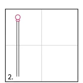 How to Draw an American Flag: Easy Step-by-Step Drawing Tutorial for Kids 3 How to Draw an American Flag Step 2