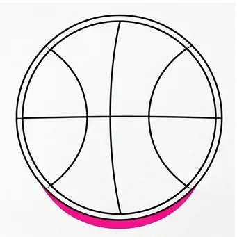 How to Draw a Basketball: Easy Step-by-Step Drawing Tutorial for Kids 8 How to Draw a Basketball Step 7