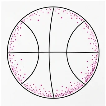 How to Draw a Basketball: Easy Step-by-Step Drawing Tutorial for Kids 9 How to Draw a Basketball Step 8