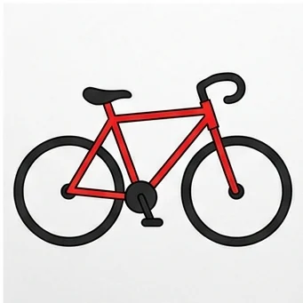 How to Draw a Bicycle: Easy Step-by-Step Drawing Tutorial for Kids 10 How to Draw a Bicycle Step 9