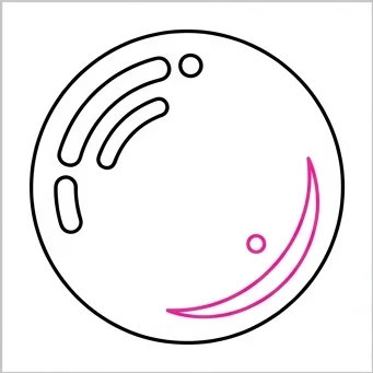 How to Draw a Bubble: Easy Step-by-Step Drawing Tutorial for Kids 6 How to Draw a Bubble Step 5