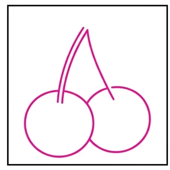 How to Draw Cherries: Easy Step-by-Step Drawing Tutorial for Kids 5 How to Draw Cherries Step 4