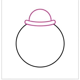 How to Draw a Clown: Easy Step-by-Step Drawing Tutorial for Kids 3 How to Draw a Clown Step 2