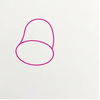 How to Draw an Easy Cow: Easy Step-by-Step Drawing Tutorial for Kids 2 How to Draw a Cow Step 1