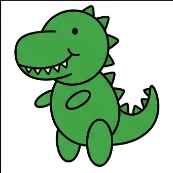 How to Draw a Dinosaur: Easy Step-by-Step Drawing Tutorial for Kids 10 How to Draw a Dinosaur Step 9