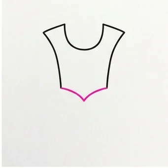 How to Draw a Princess Dress: Easy Step-by-Step Drawing Tutorial for Kids 4 How to Draw a Princess Dress Step 3