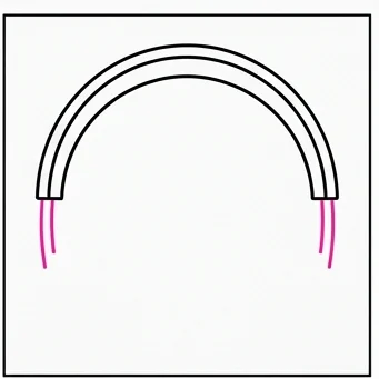 How to Draw Headphones: Easy Step-by-Step Drawing Tutorial for Kids 4 How to Draw Headphones Step 3