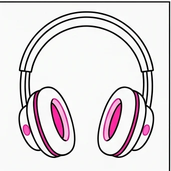 How to Draw Headphones: Easy Step-by-Step Drawing Tutorial for Kids 8 How to Draw Headphones Step 7