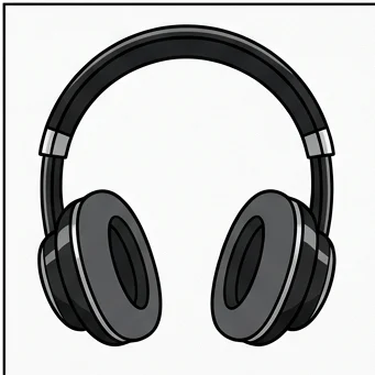How to Draw Headphones: Easy Step-by-Step Drawing Tutorial for Kids 10 How to Draw Headphones Step 9