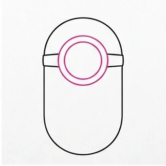 How to Draw a Minion: Easy Step-by-Step Drawing Tutorial for Kids 4 How to Draw a Minion Step 3