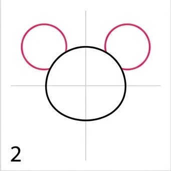 How to Draw a Mouse: Easy Step-by-Step Drawing Tutorial for Kids 3 How to Draw a Mouse Step 2