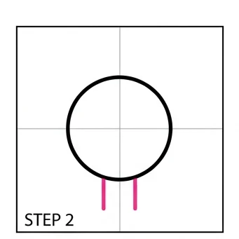 How to Draw a Musical Note: Easy Step-by-Step Drawing Tutorial for Kids 3 How to Draw a Musical Note Step 2