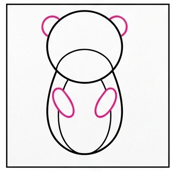 How to Draw an Otter: Easy Step-by-Step Drawing Tutorial for Kids 5 How to Draw an Otter Step 4