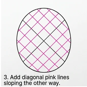 How to Draw a Pineapple: Easy Step-by-Step Drawing Tutorial for Kids 4 How to Draw a Pineapple Step 3