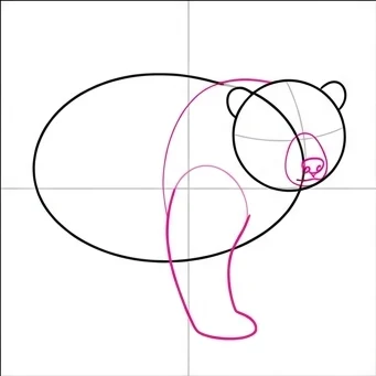 How to Draw a Polar Bear: Easy Step-by-Step Drawing Tutorial for Kids 6 How to Draw a Polar Bear Step 5