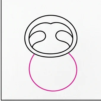 How to Draw a Sloth: Easy Step-by-Step Drawing Tutorial for Kids 4 How to Draw a Sloth Step 3