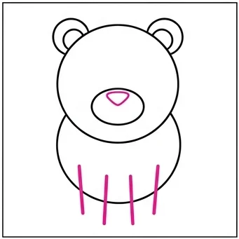 How to Draw a Tiger: Easy Step-by-Step Drawing Tutorial for Kids 6 How to Draw a Tiger Step 5