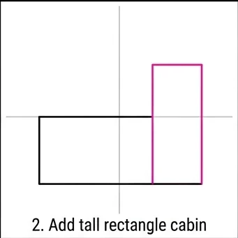 How to Draw a Train: Easy Step-by-Step Drawing Tutorial for Kids 3 How to Draw a Train Step 2